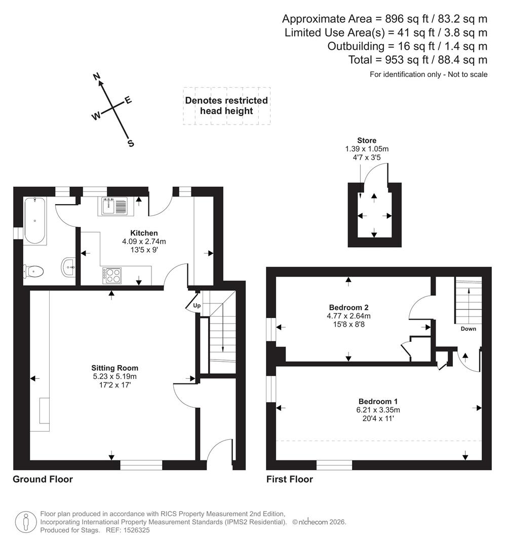 Lea-On, East Coker, Yeovil floorplan