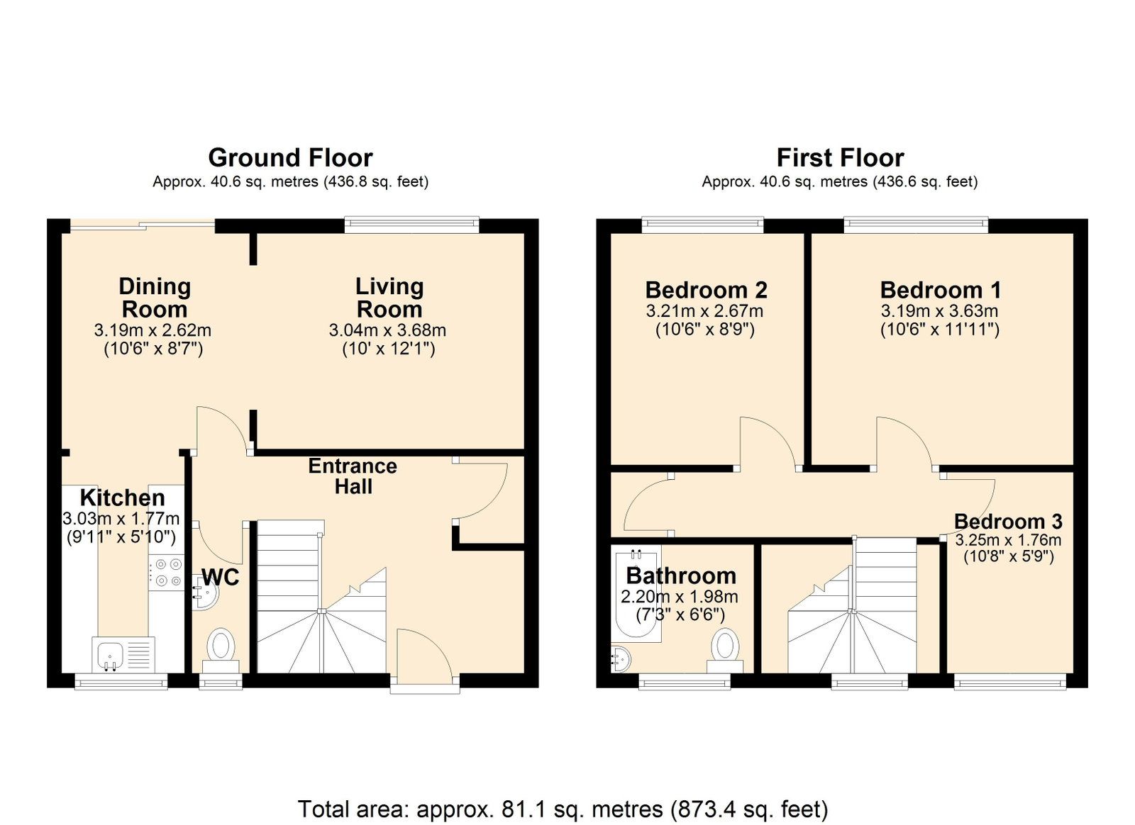 30, Waldron, Skelmersdale floorplan