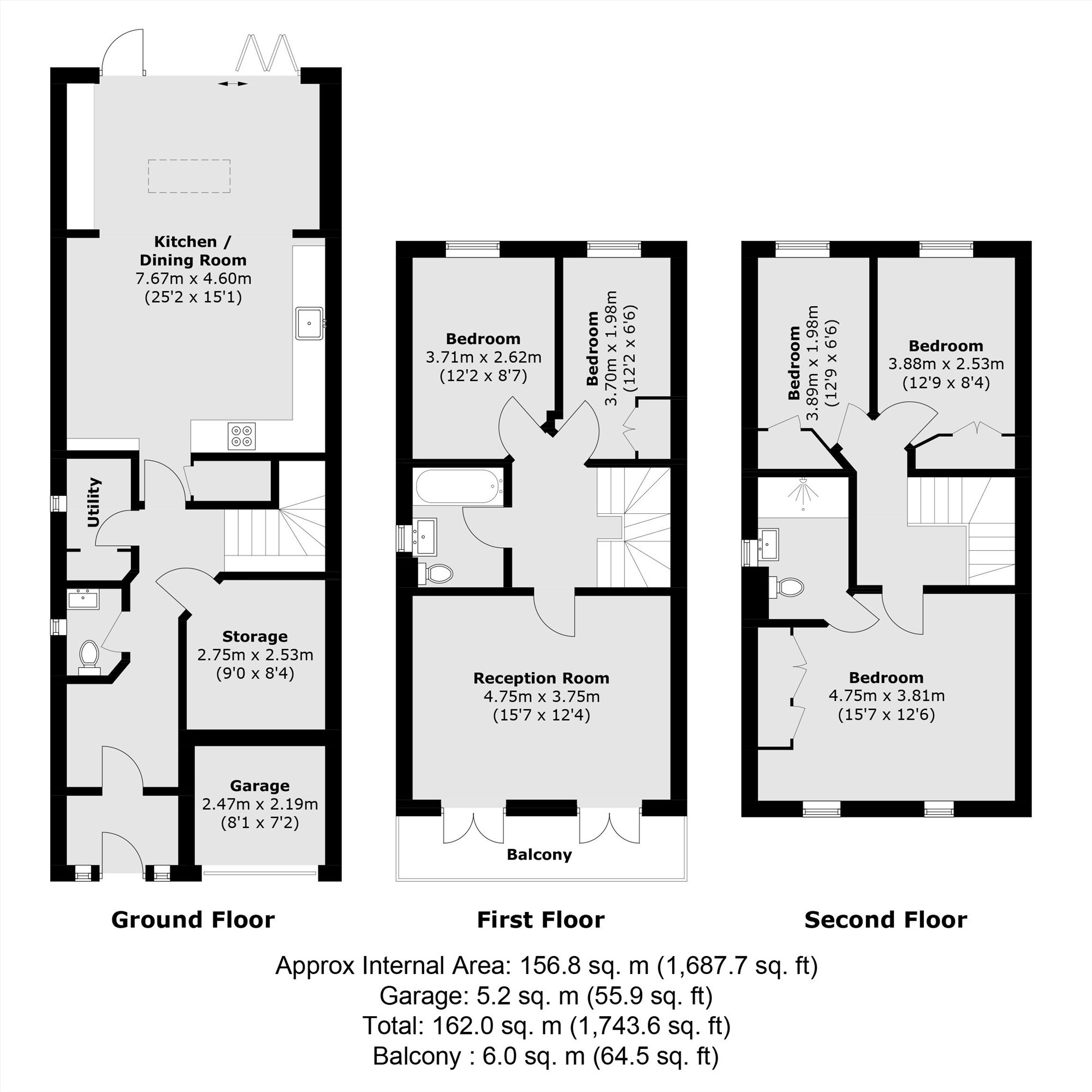 19, Northweald Lane, Kingston Upon Thames floorplan