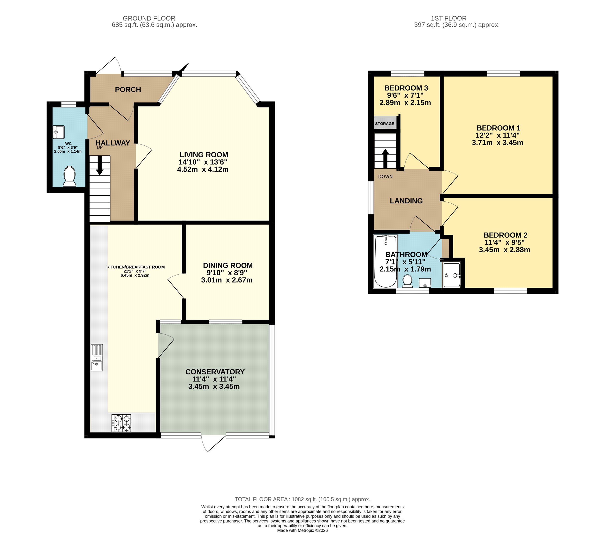 4 Princess Avenue, Ilfracombe Devon, Devon floorplan