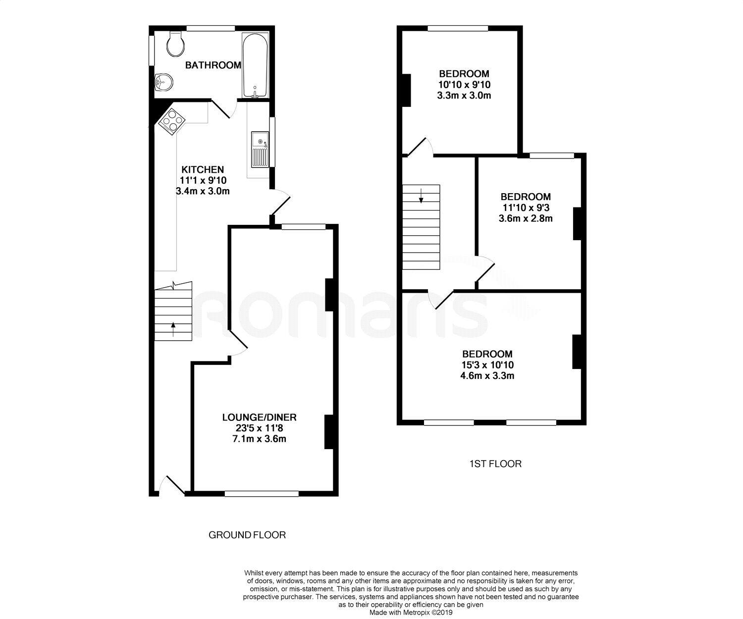 3 Bedrooms Terraced house for sale in Newport Road, Aldershot, Hampshire GU12