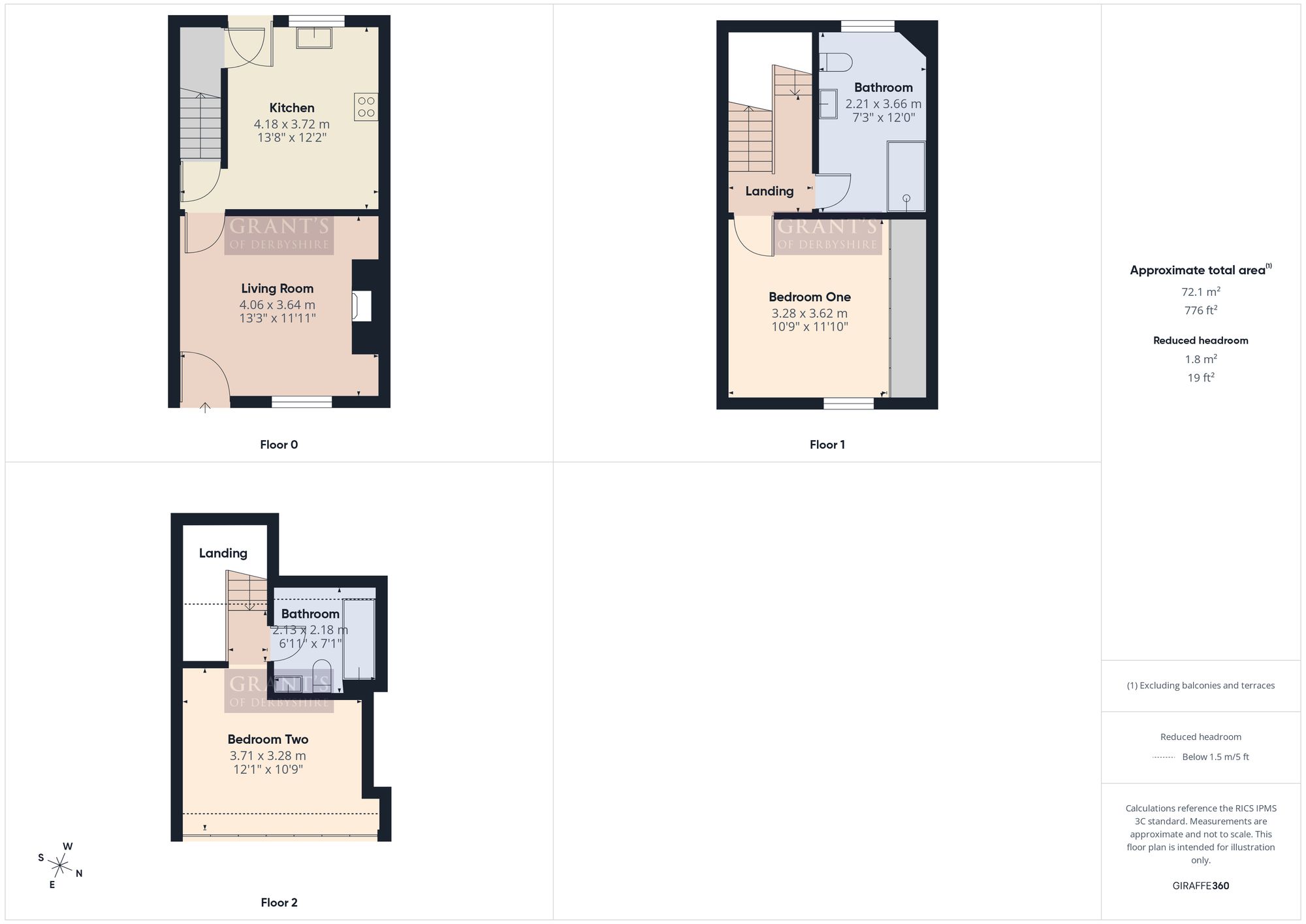 4 Ryecroft, Matlock floorplan