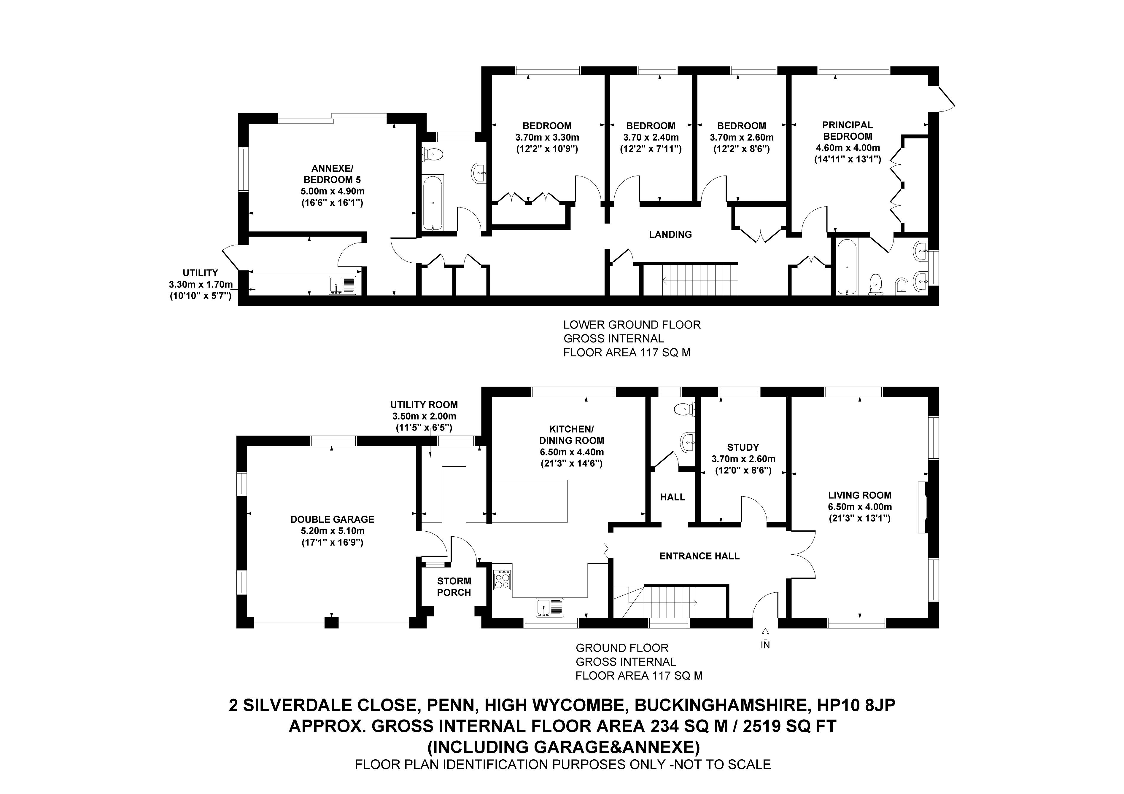 2, Silverdale Close, High Wycombe floorplan