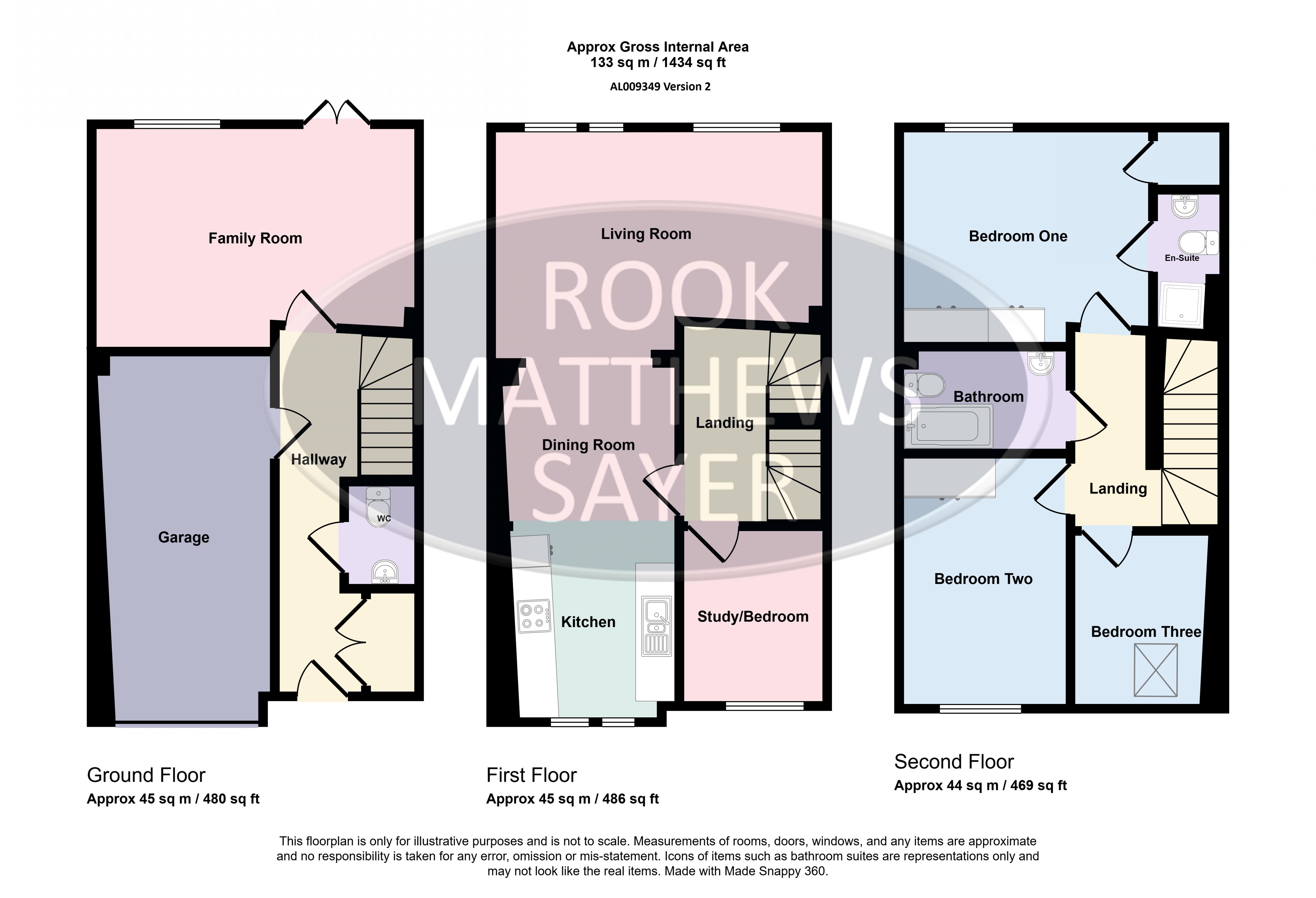 16, Park View, Alnwick floorplan