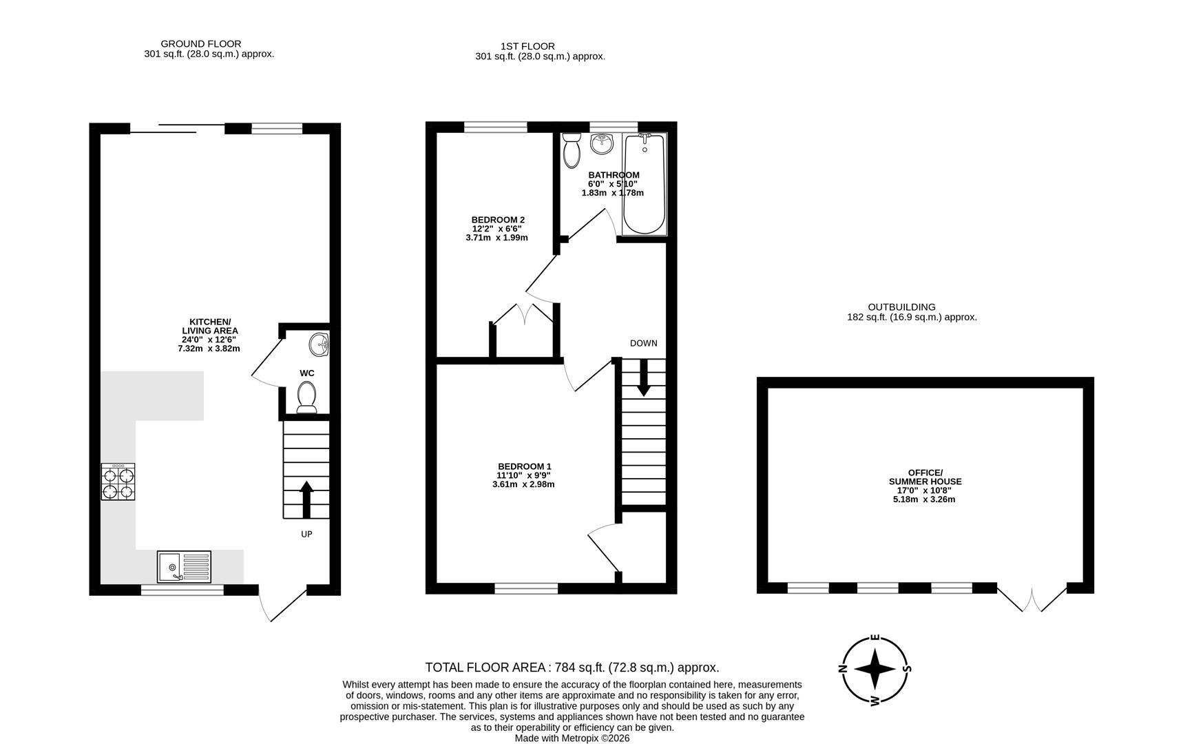 36, Connaught Road, Scunthorpe floorplan