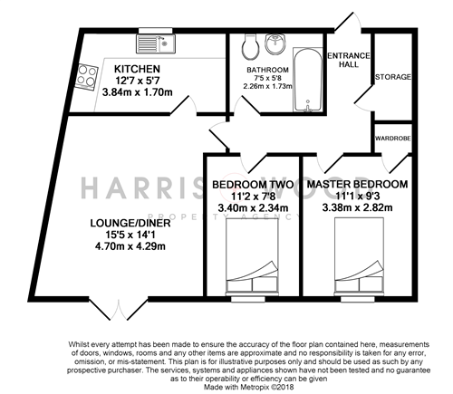 2 Bedrooms Flat for sale in Springham Drive, Colchester CO4