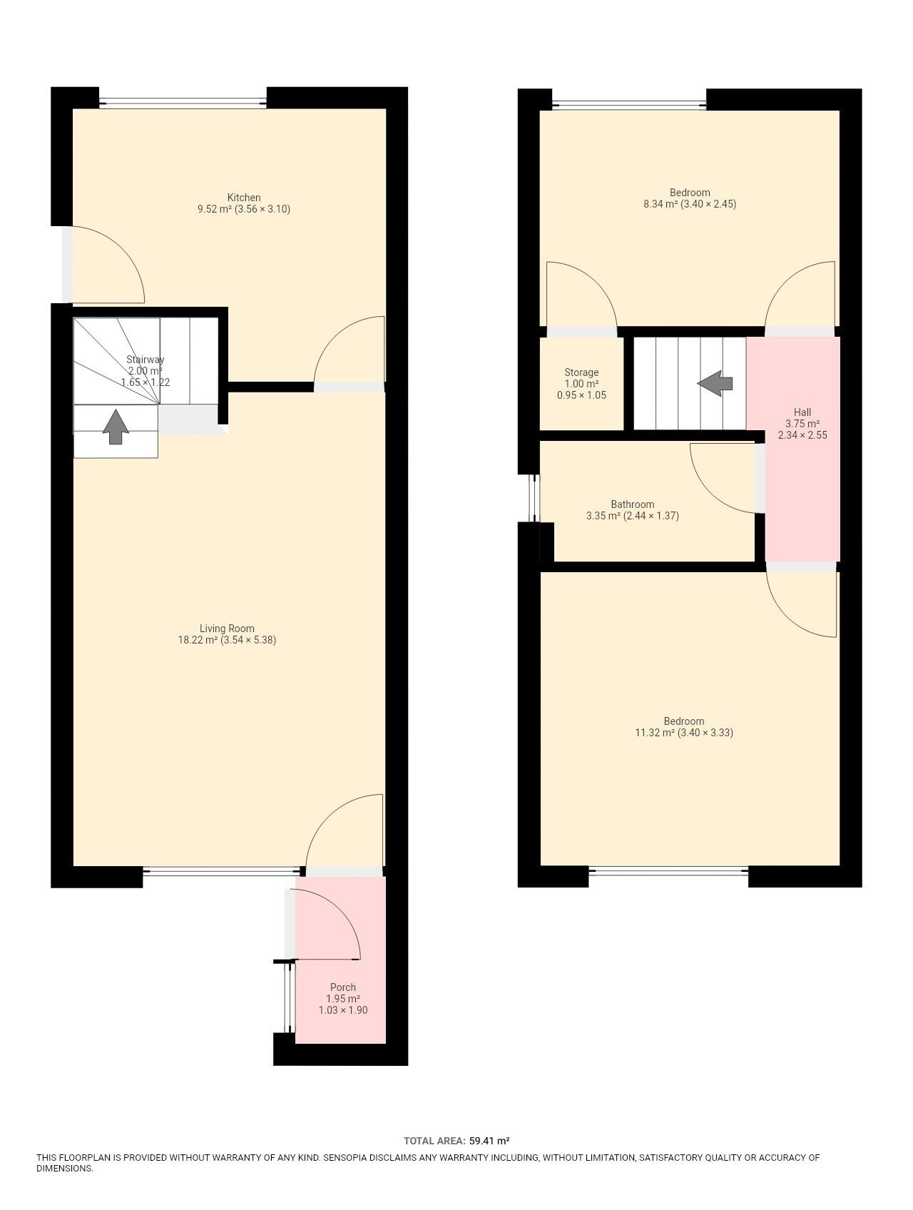16, Upperfield Road, Rotherham floorplan