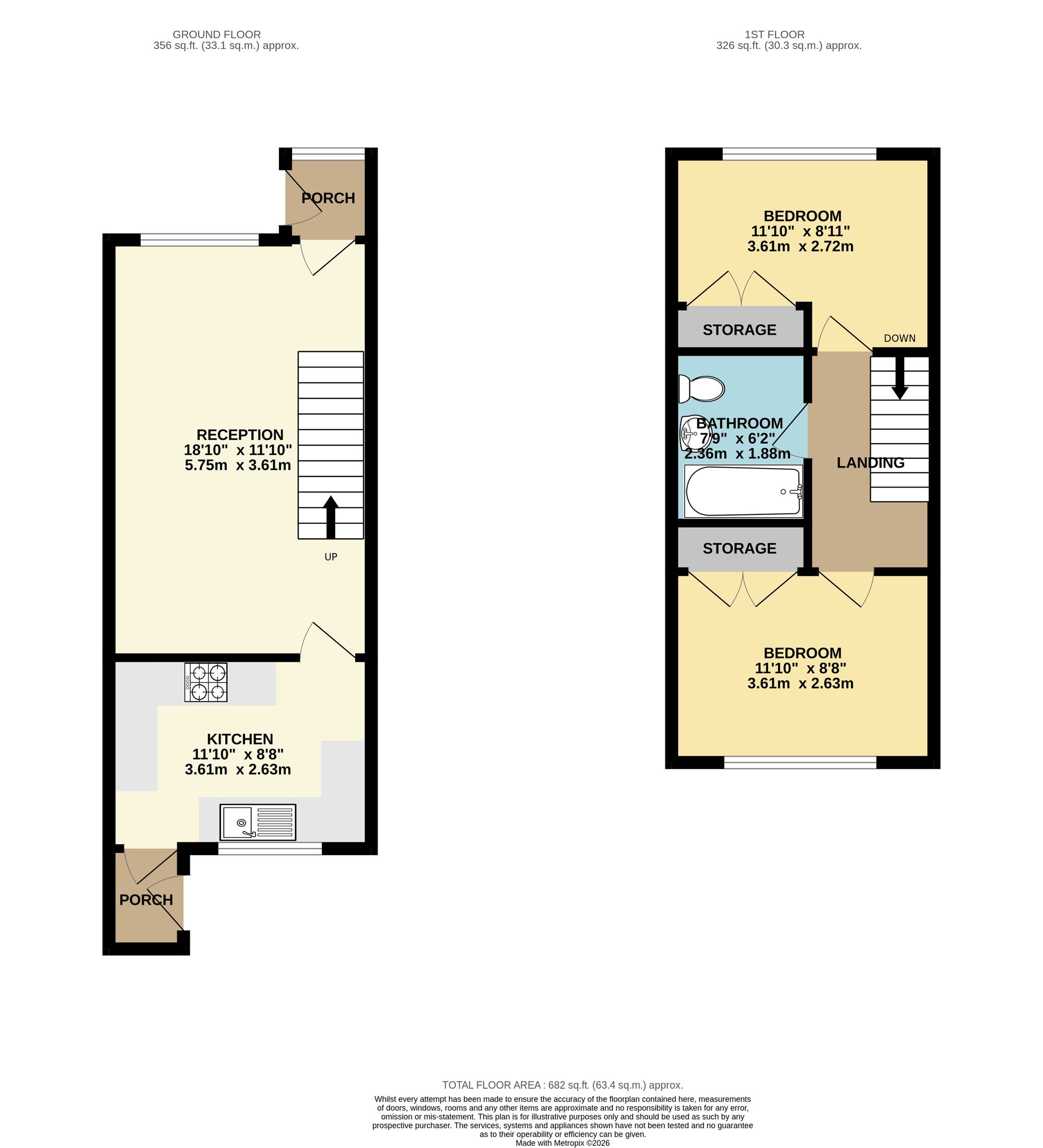 26 Woodfield Park Crescent, Blackwood floorplan