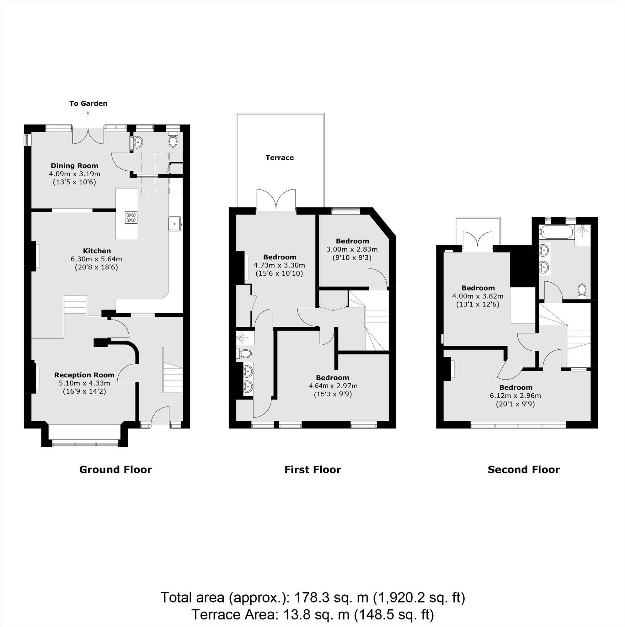 6, Addington Road, London floorplan