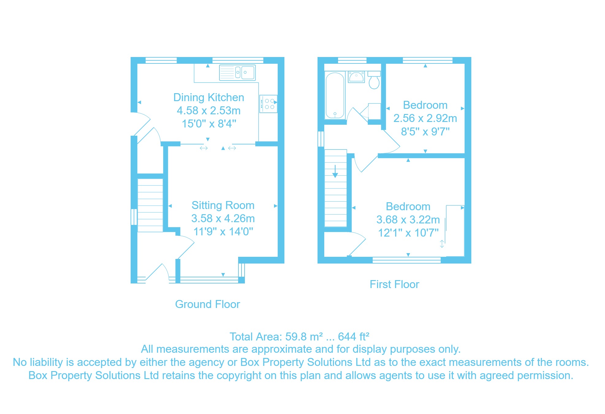 18, Springfield Grove, West Yorkshire floorplan