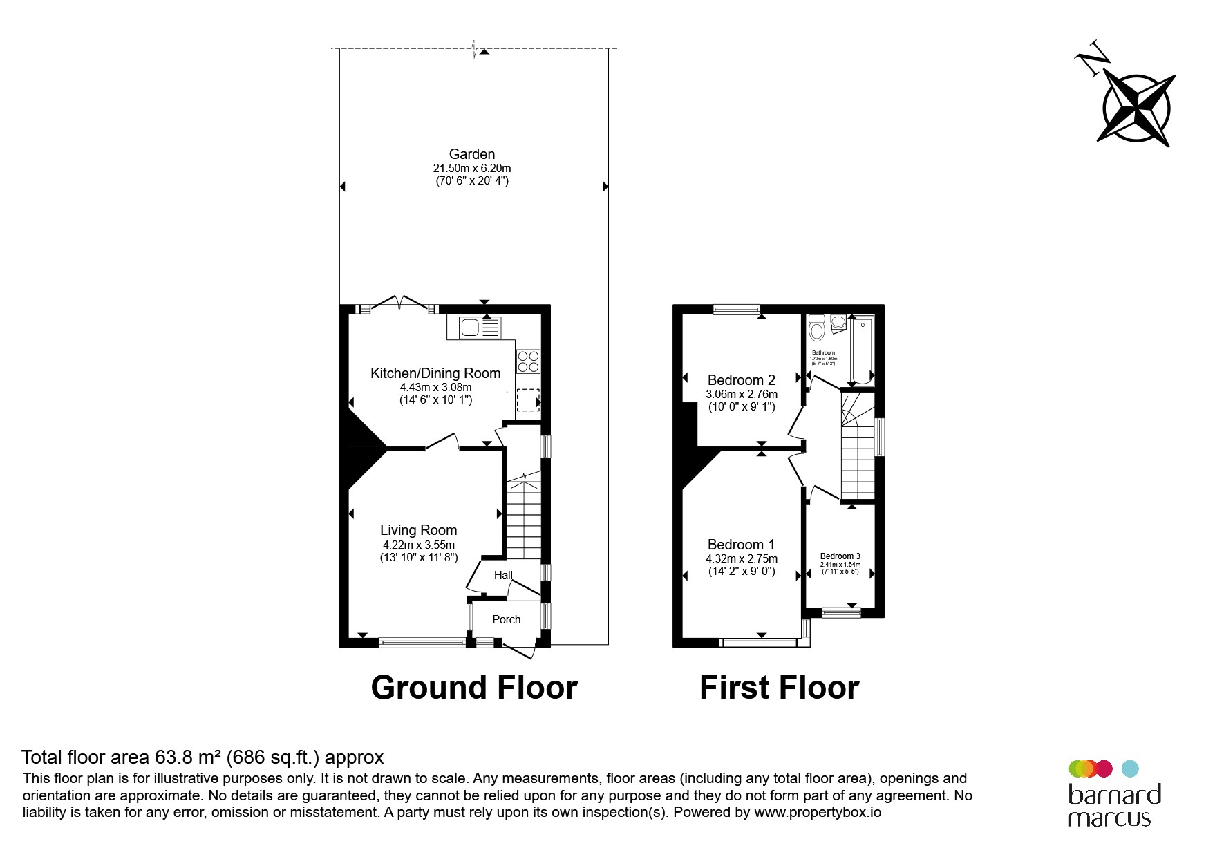 43, The Drive, Feltham floorplan