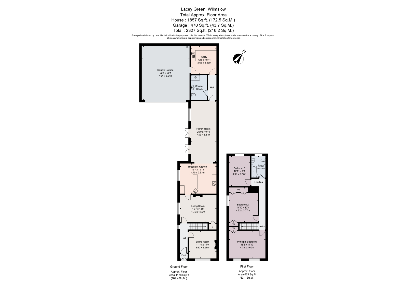 89, Lacey Green, Cheshire floorplan