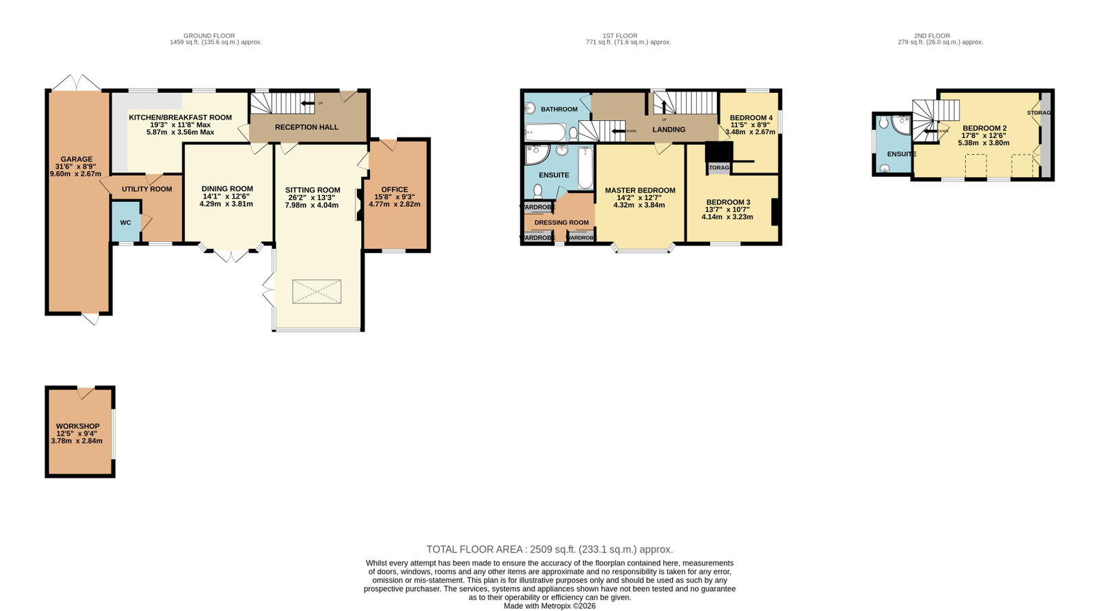 115, Spring Lane, Eastleigh floorplan