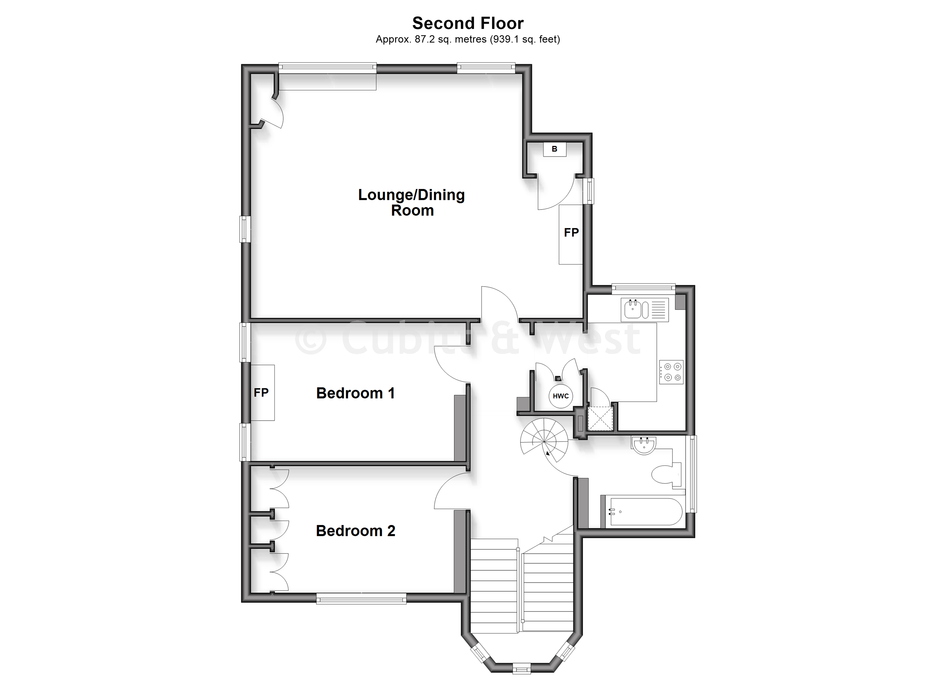 F, Trulls Hatch, Crowborough floorplan