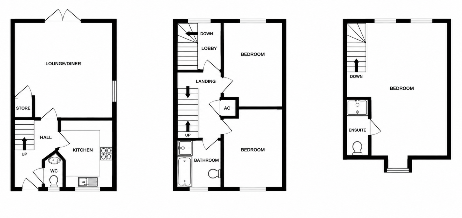 Carter Grove, Milton Keynes floorplan