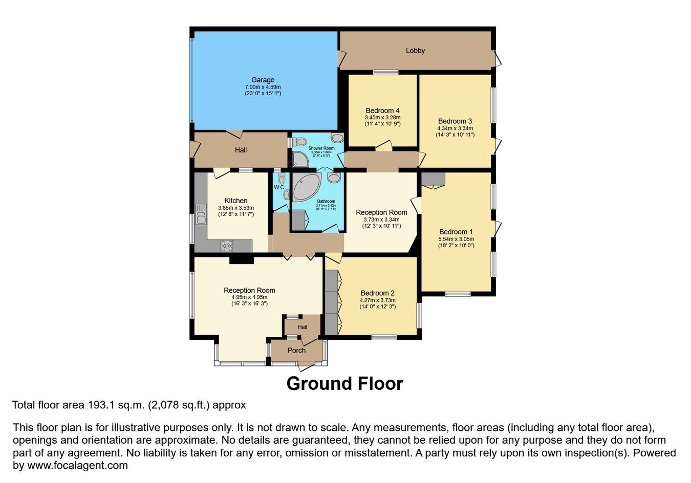 37, Lowfield Road, London floorplan