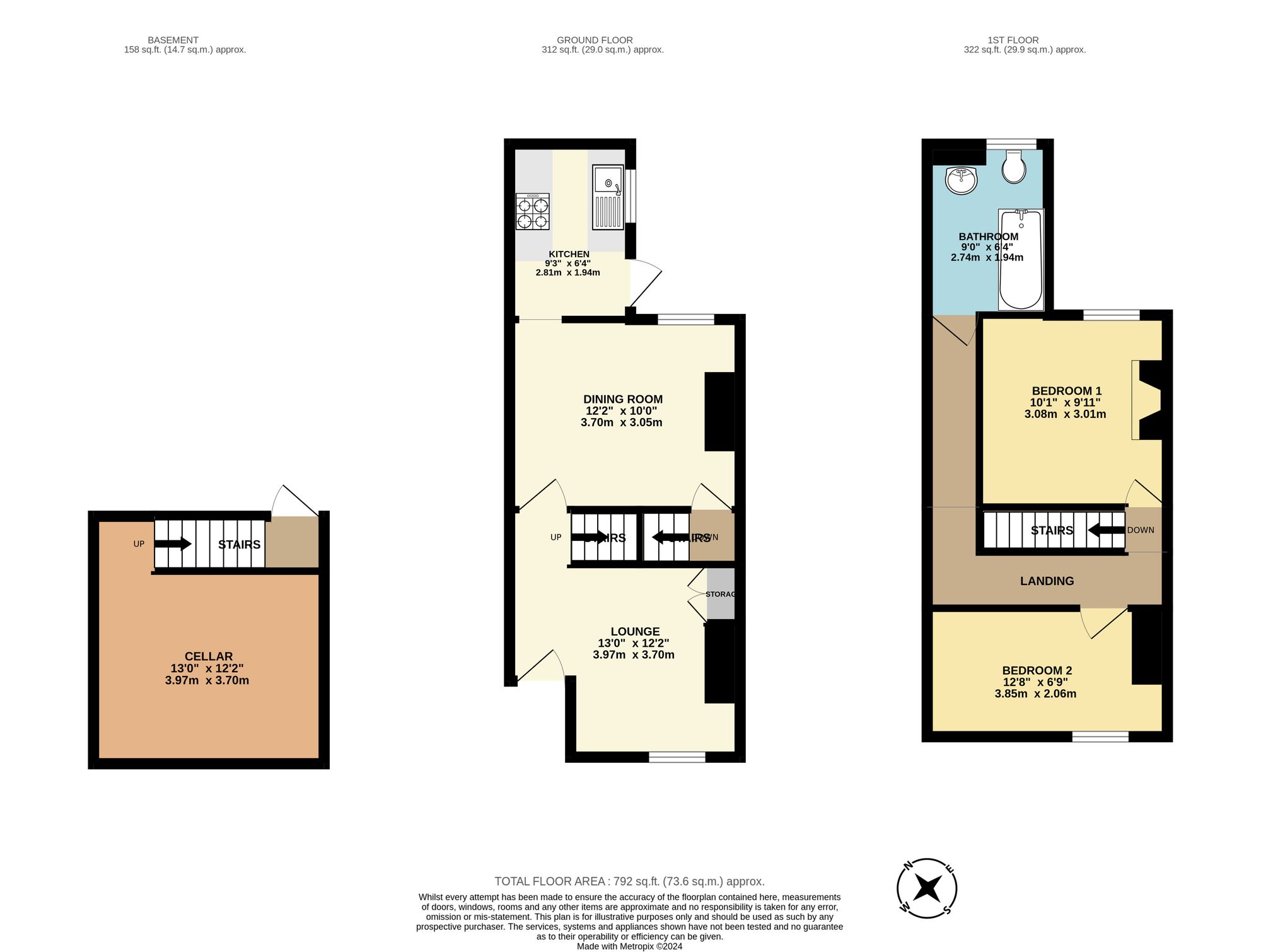 Thorold Road, Chatham ME5, 2 bedroom terraced house for sale 66454769