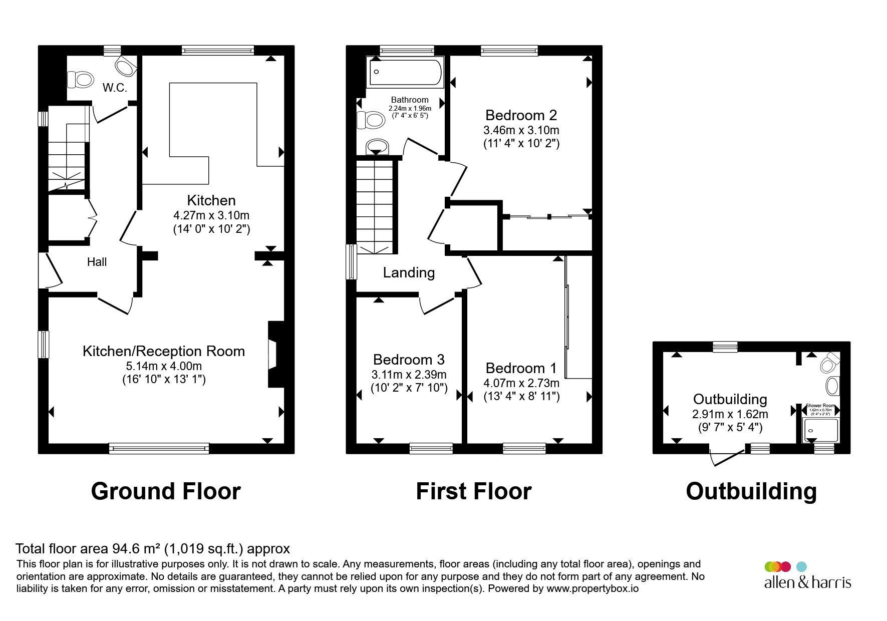 17, Balch Road, Wells floorplan
