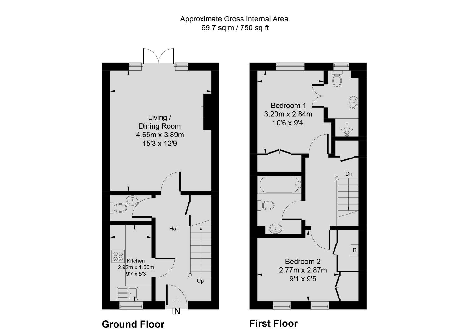 103, Plater Drive, Oxford floorplan