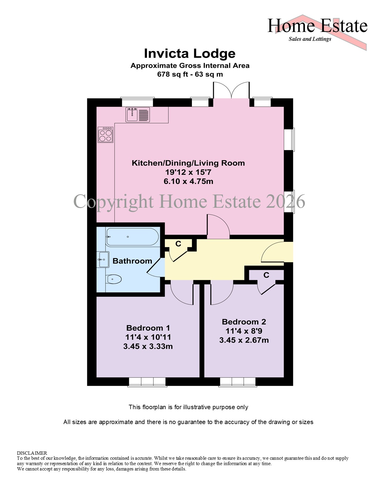 Maidstone floorplan