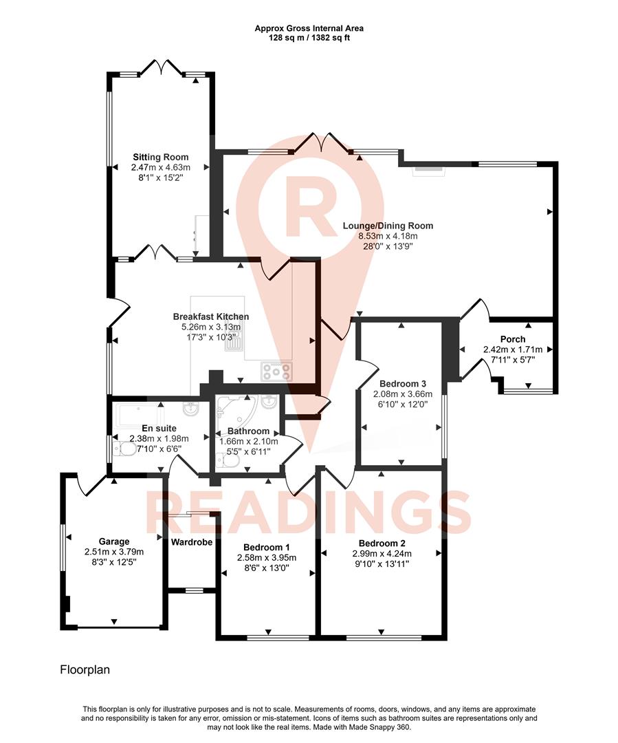 4, Silverwood Close, Leicester floorplan