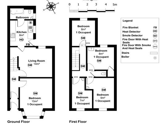 50, Lansdown View, Bath floorplan