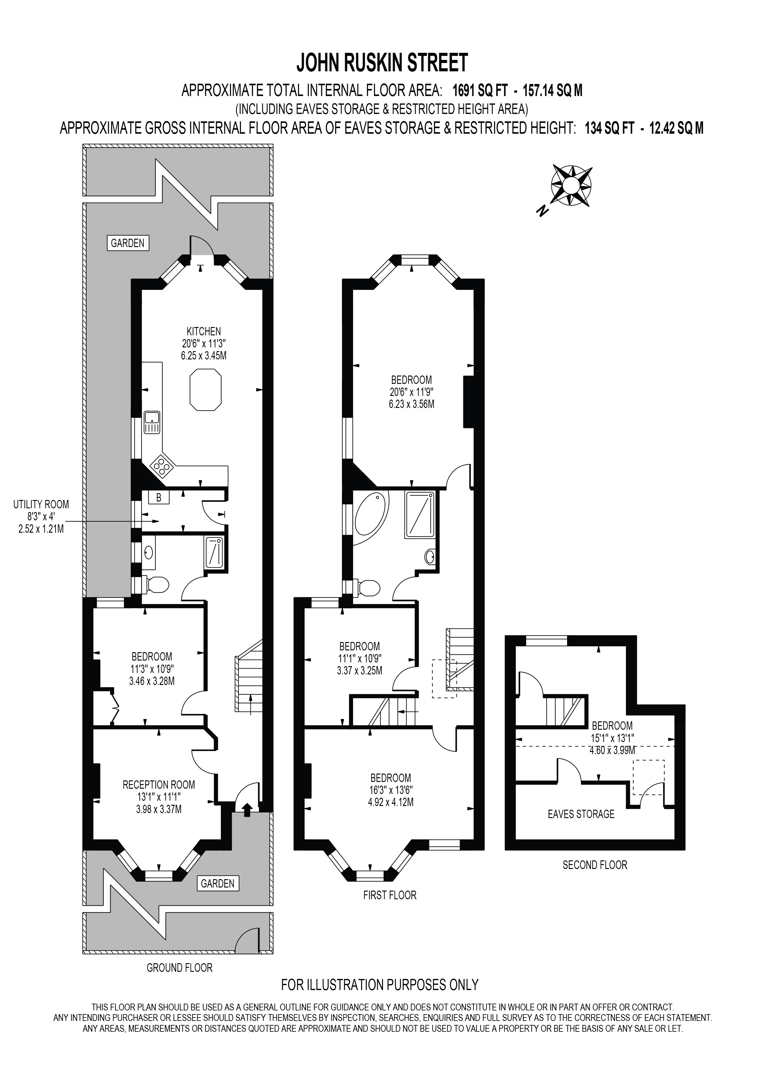 John Ruskin Street, London SE5, 5 bedroom terraced house for sale