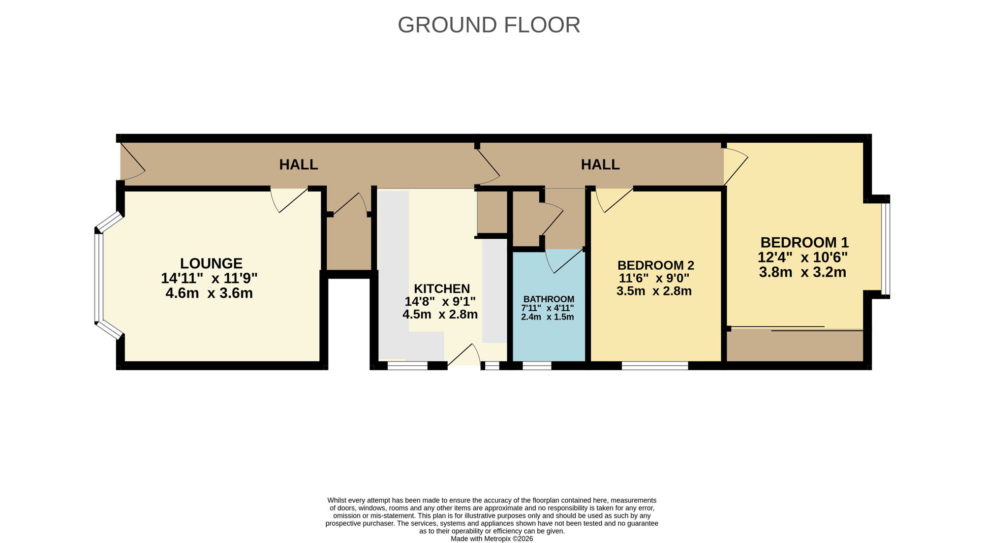 1159 Christchurch Road, Bournemouth floorplan