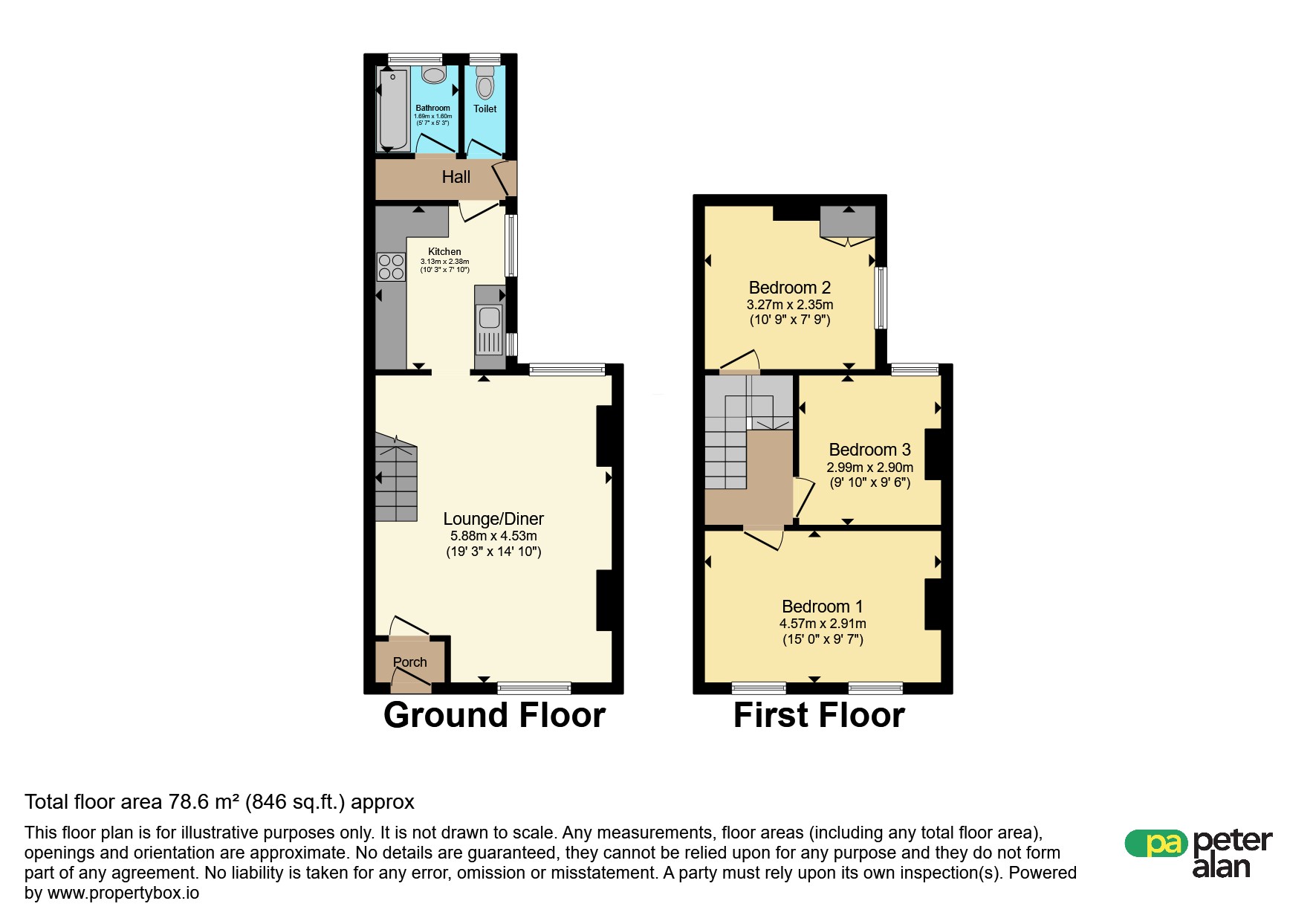 6, Jenner Street, Barry floorplan