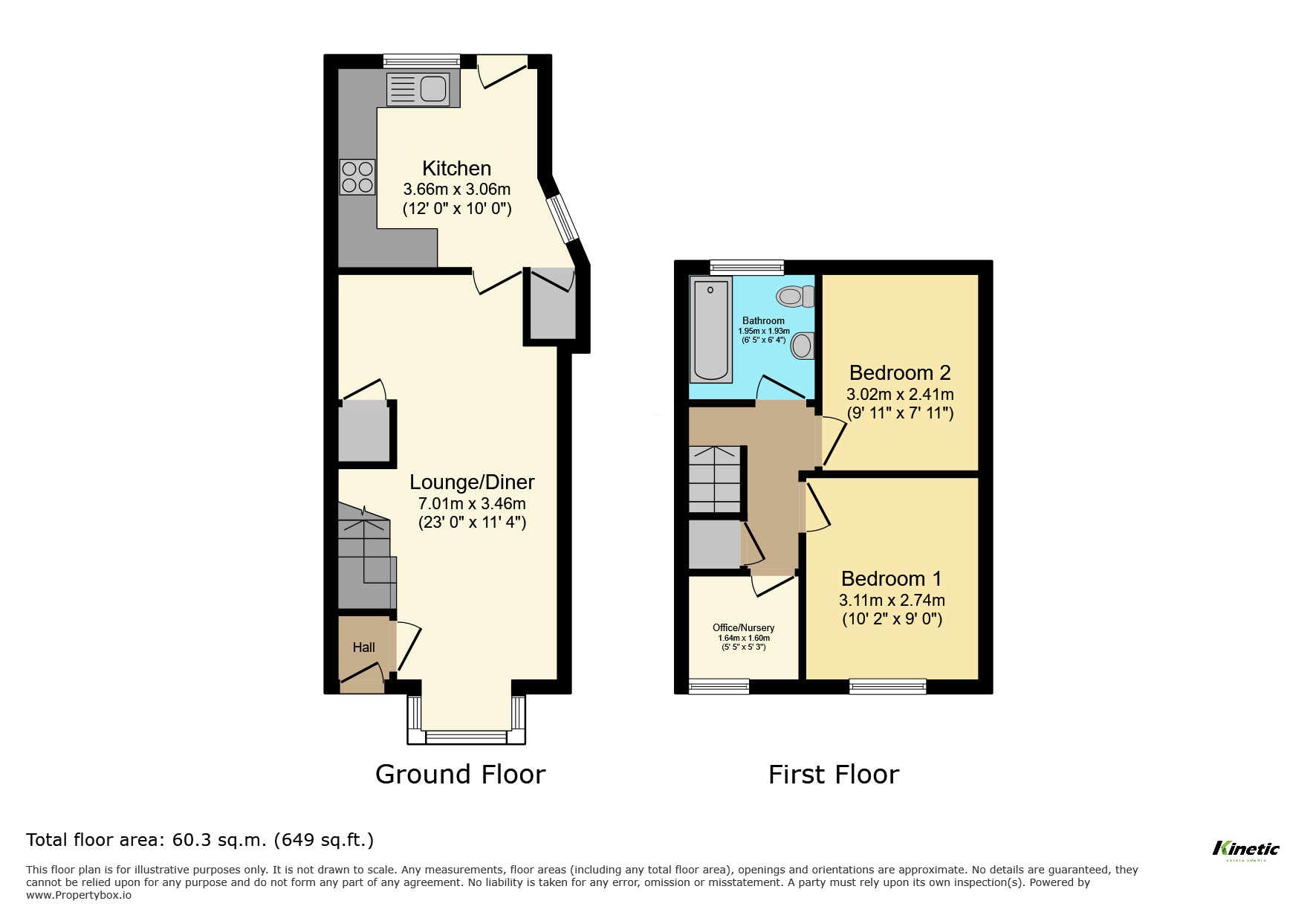 North Hykeham, Lincolnshire floorplan