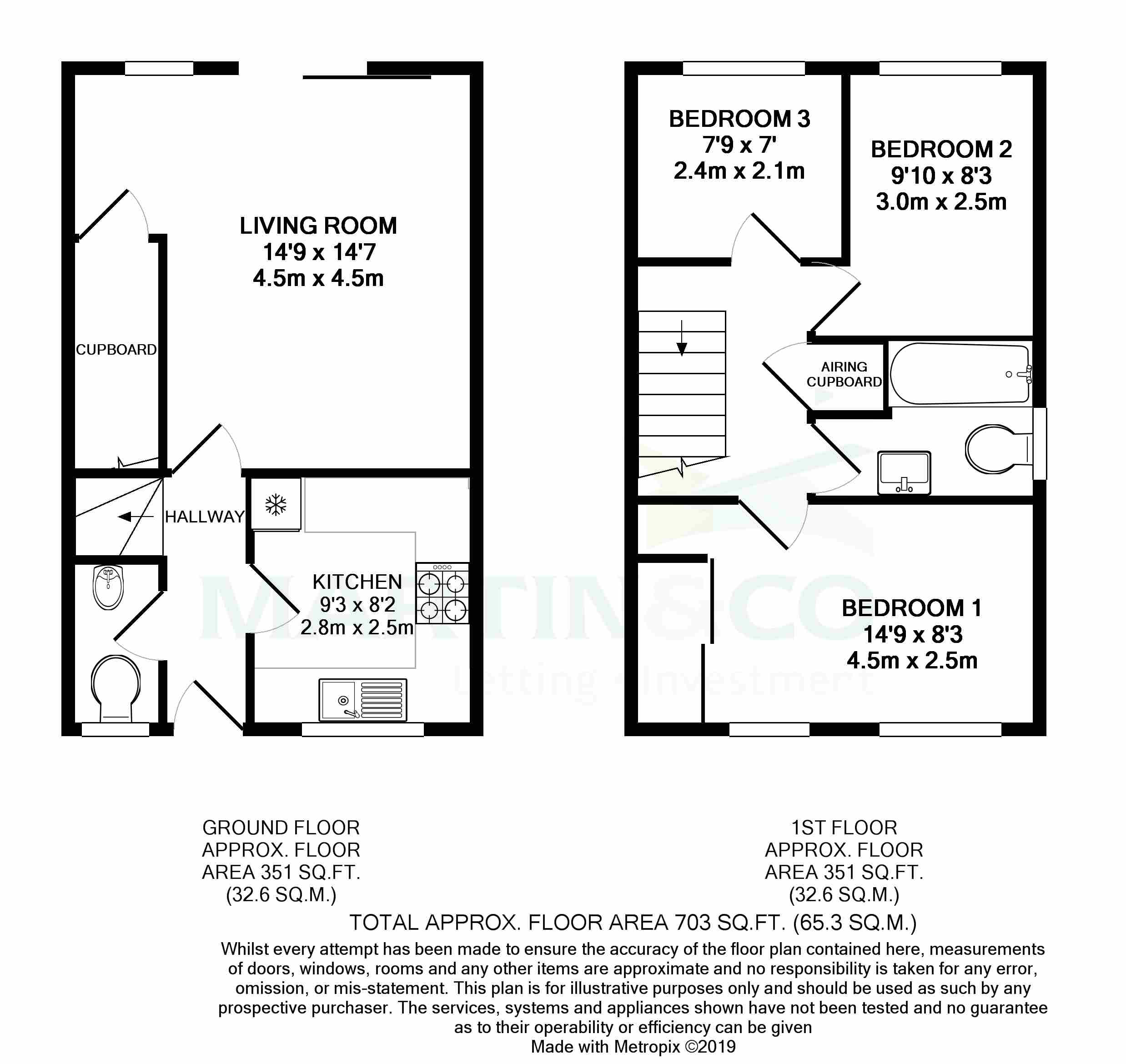 3 Bedrooms Semi-detached house to rent in Barbel Avenue, Basingstoke RG21