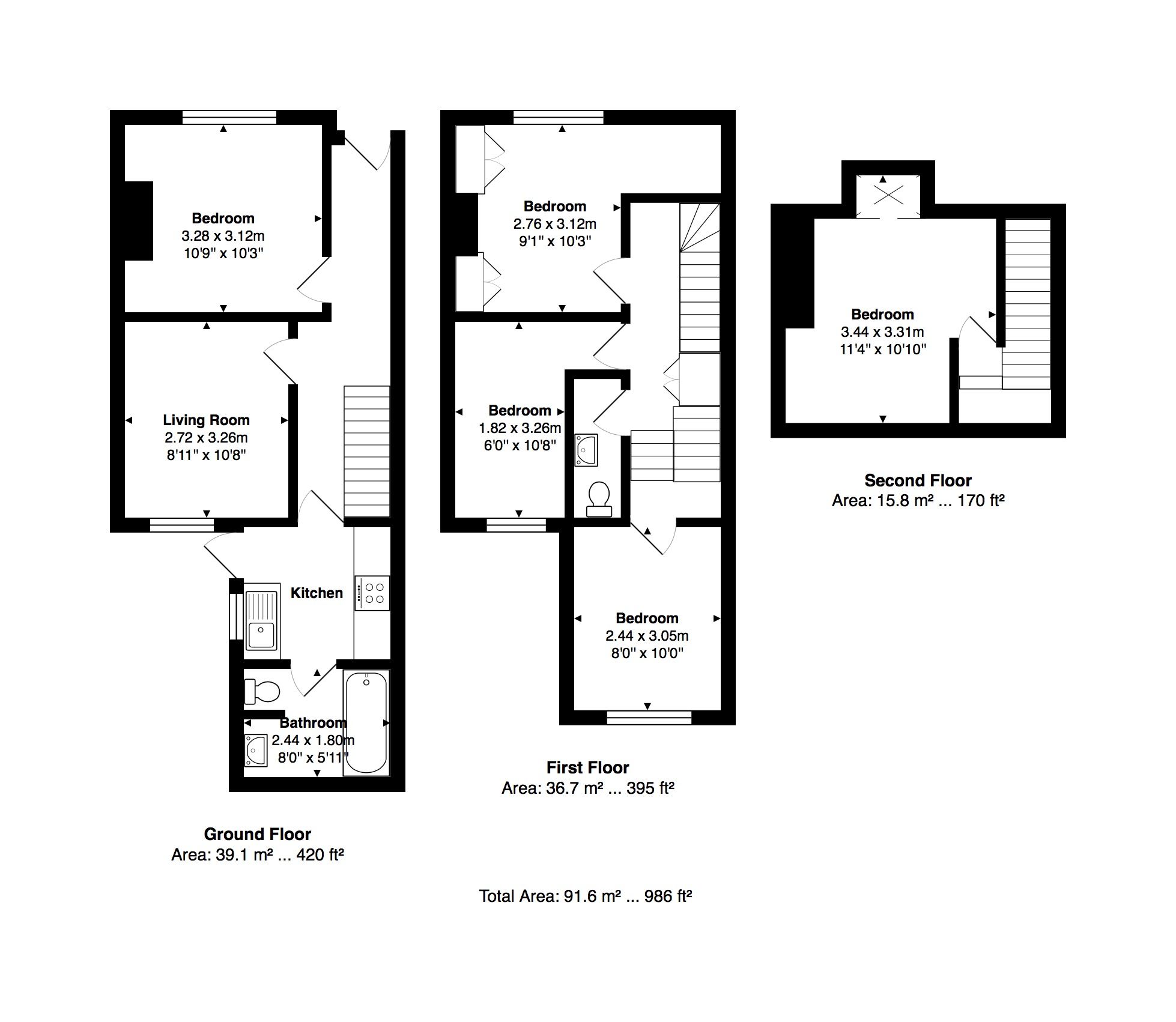 24 Franklin Street, Brighton floorplan