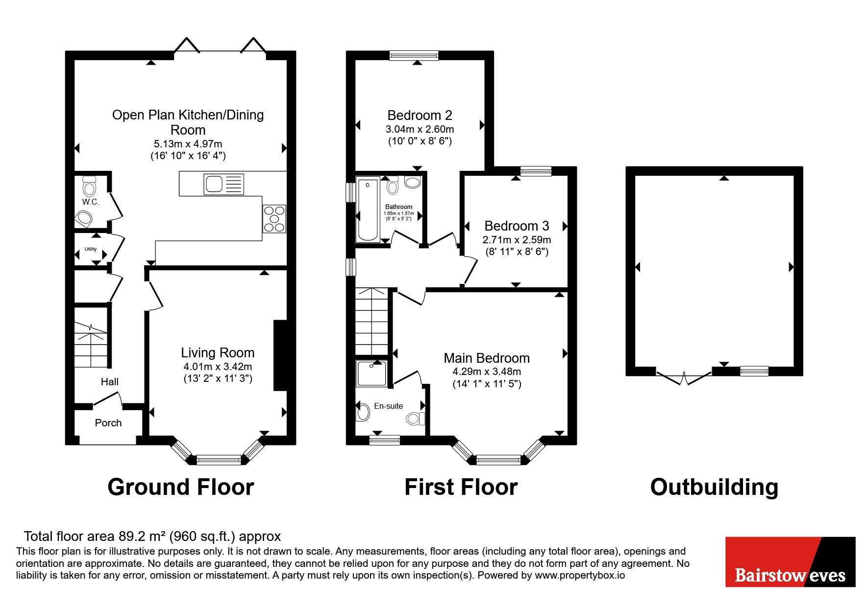 74, Woodstock Road, West Midlands floorplan