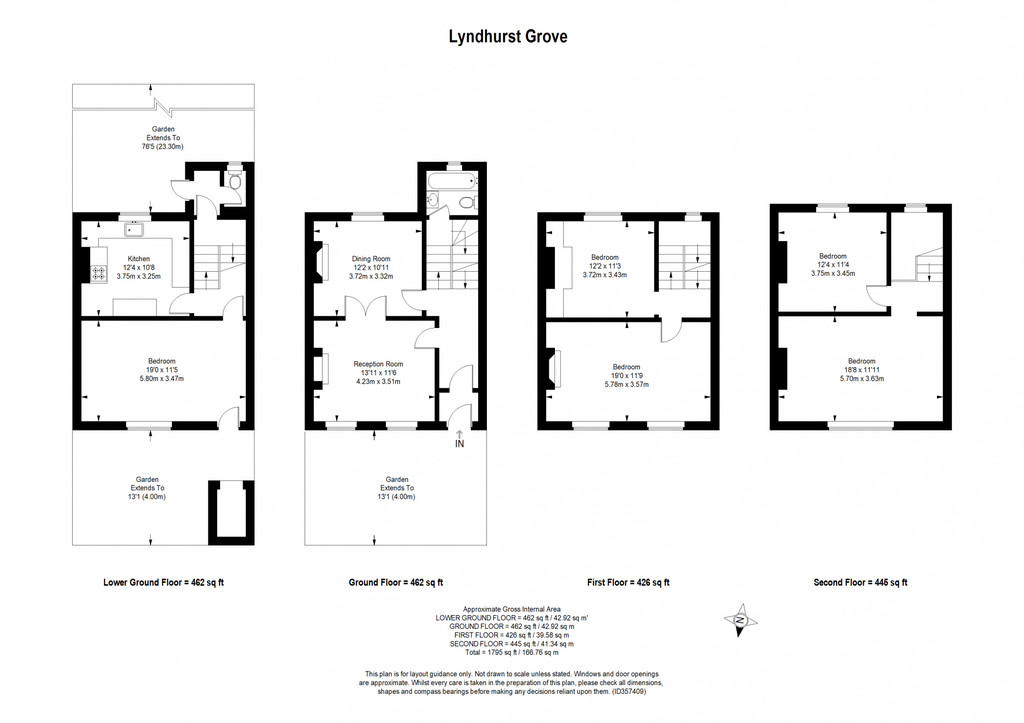 66, Lyndhurst Grove, Peckham Rye floorplan