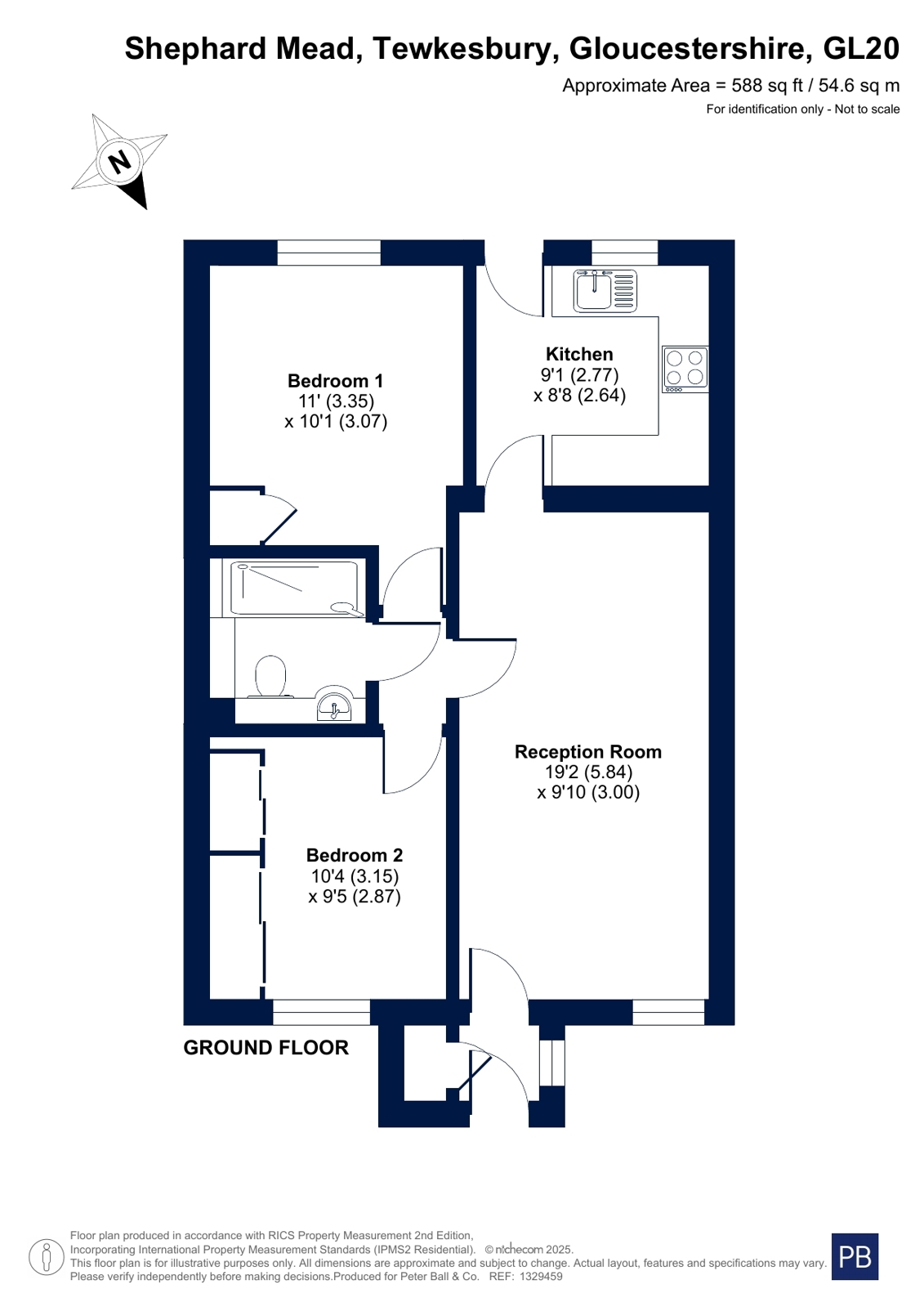 36, Shephard Mead, Gloucestershire floorplan