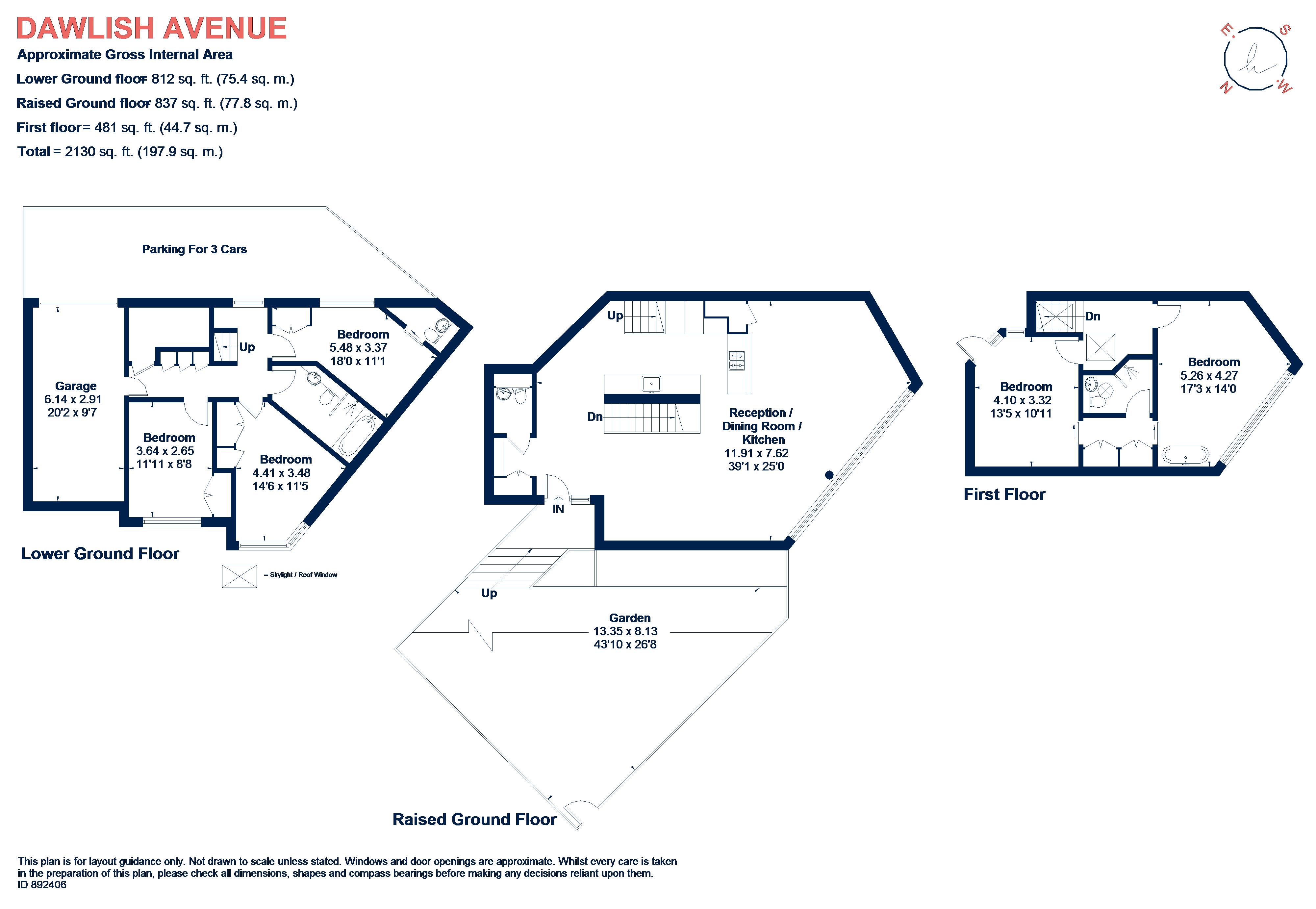 Dawlish Avenue, London SW18, 5 bedroom flat to rent 65382514