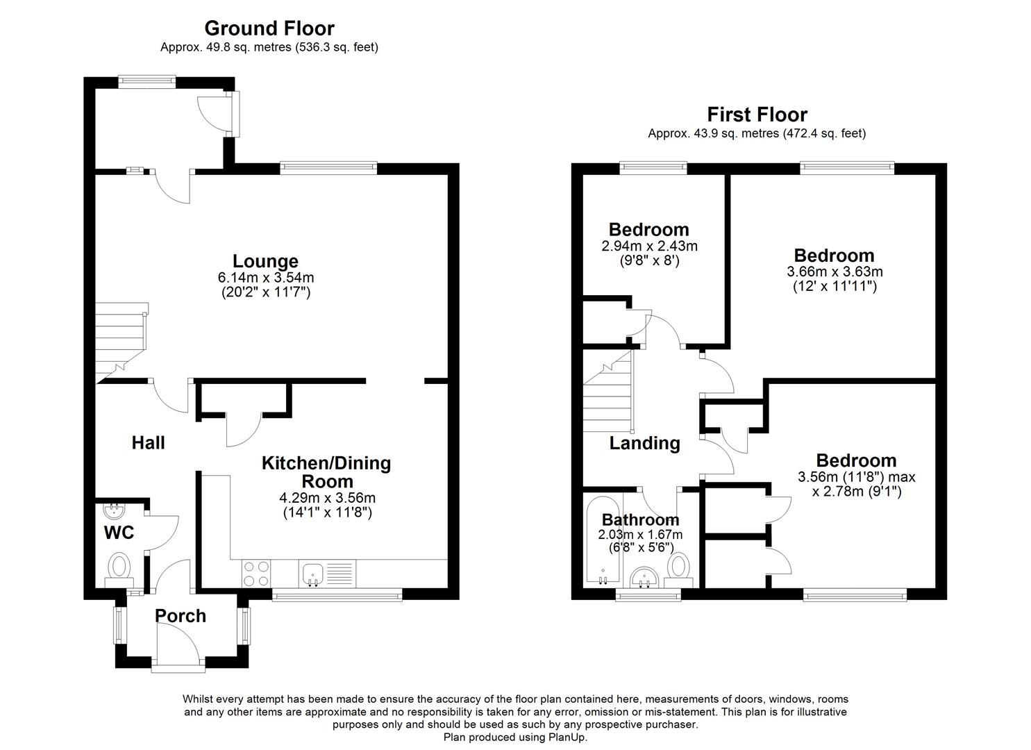 3 Bedrooms Terraced house for sale in Leaveland Close, Ashford TN23