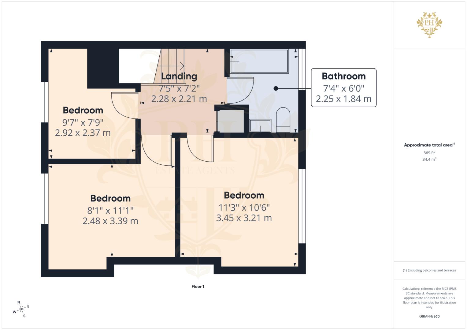 69, Deepdale Avenue, Middlesbrough floorplan
