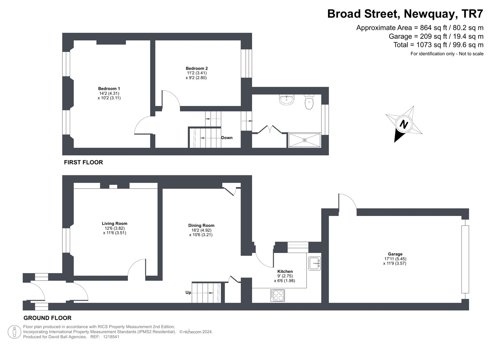19, Broad Street, Newquay floorplan
