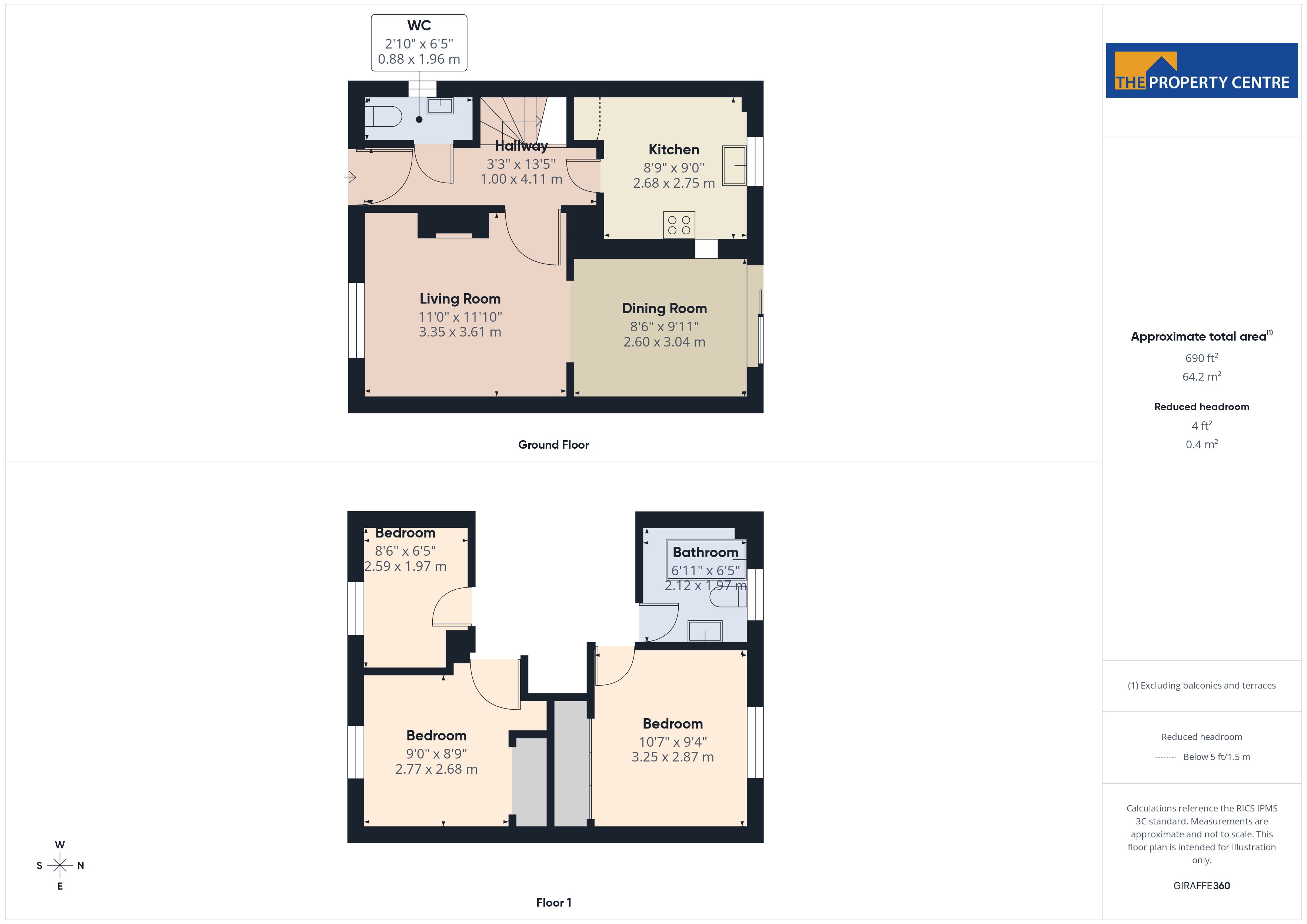 8, The Garden, Stroud floorplan