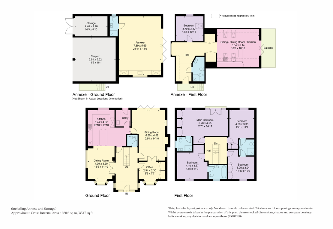 Rosedale, Upleadon Road, Newent floorplan