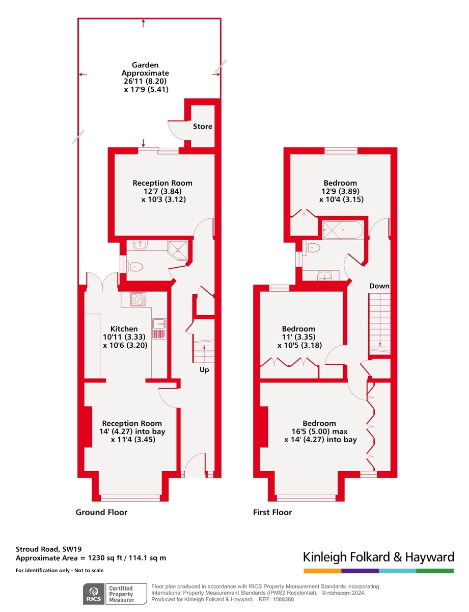 Stroud Road, London floorplan