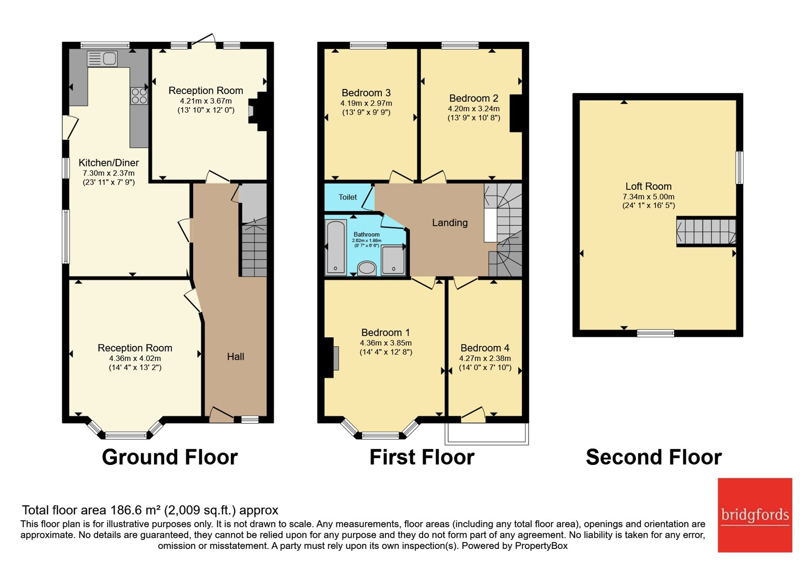 119, Oxford Road, North Yorkshire floorplan