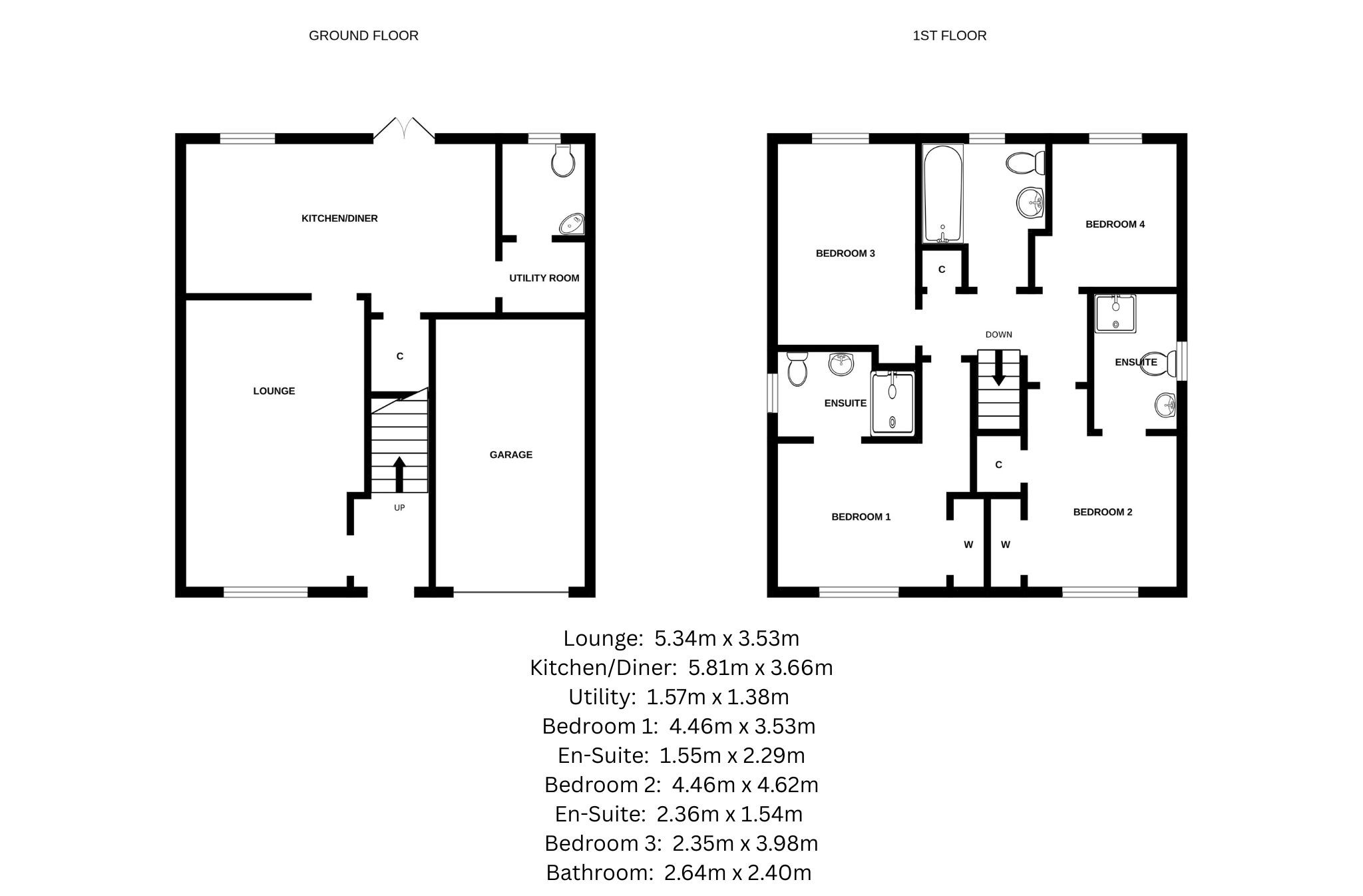 10, Moonlight Gardens, Arbroath floorplan