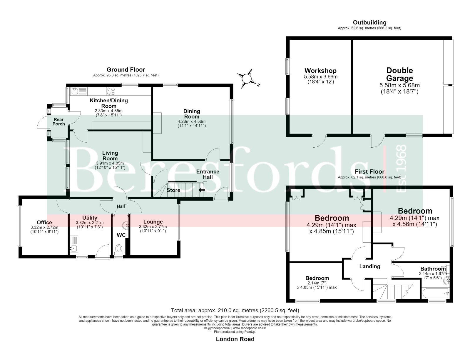 Lyntondale,, London Road, Essex floorplan