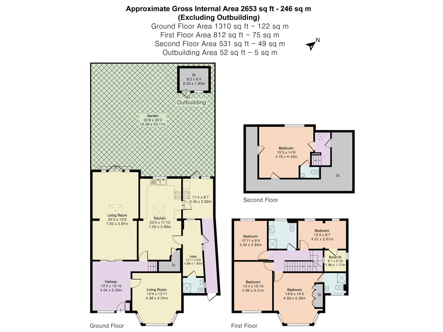 17, Corringham Road, Wembley floorplan