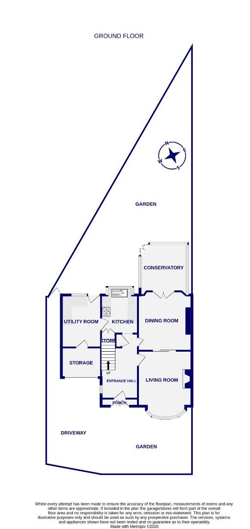 47, Lycett Road, York floorplan