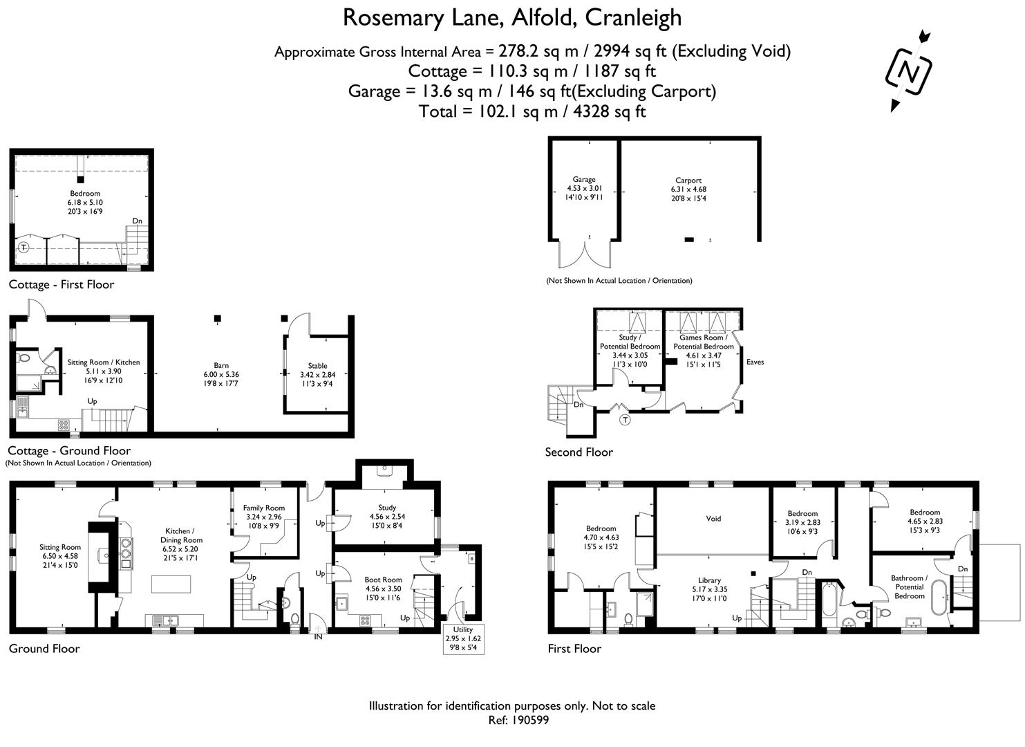 5 Bedrooms  for sale in Rosemary Lane, Alfold, Cranleigh GU6