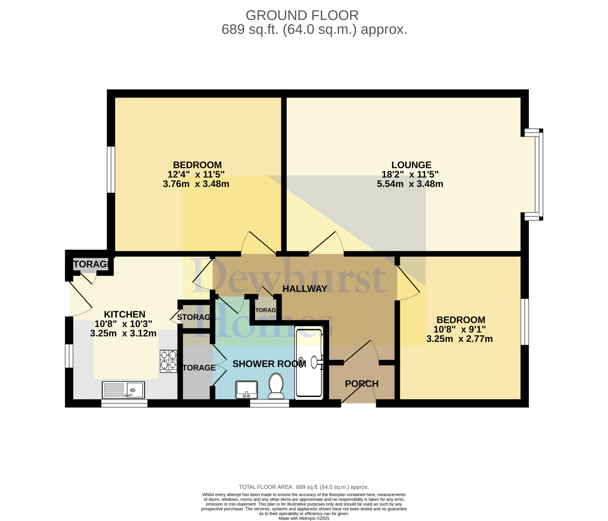23, Harewood Avenue, Lancaster floorplan