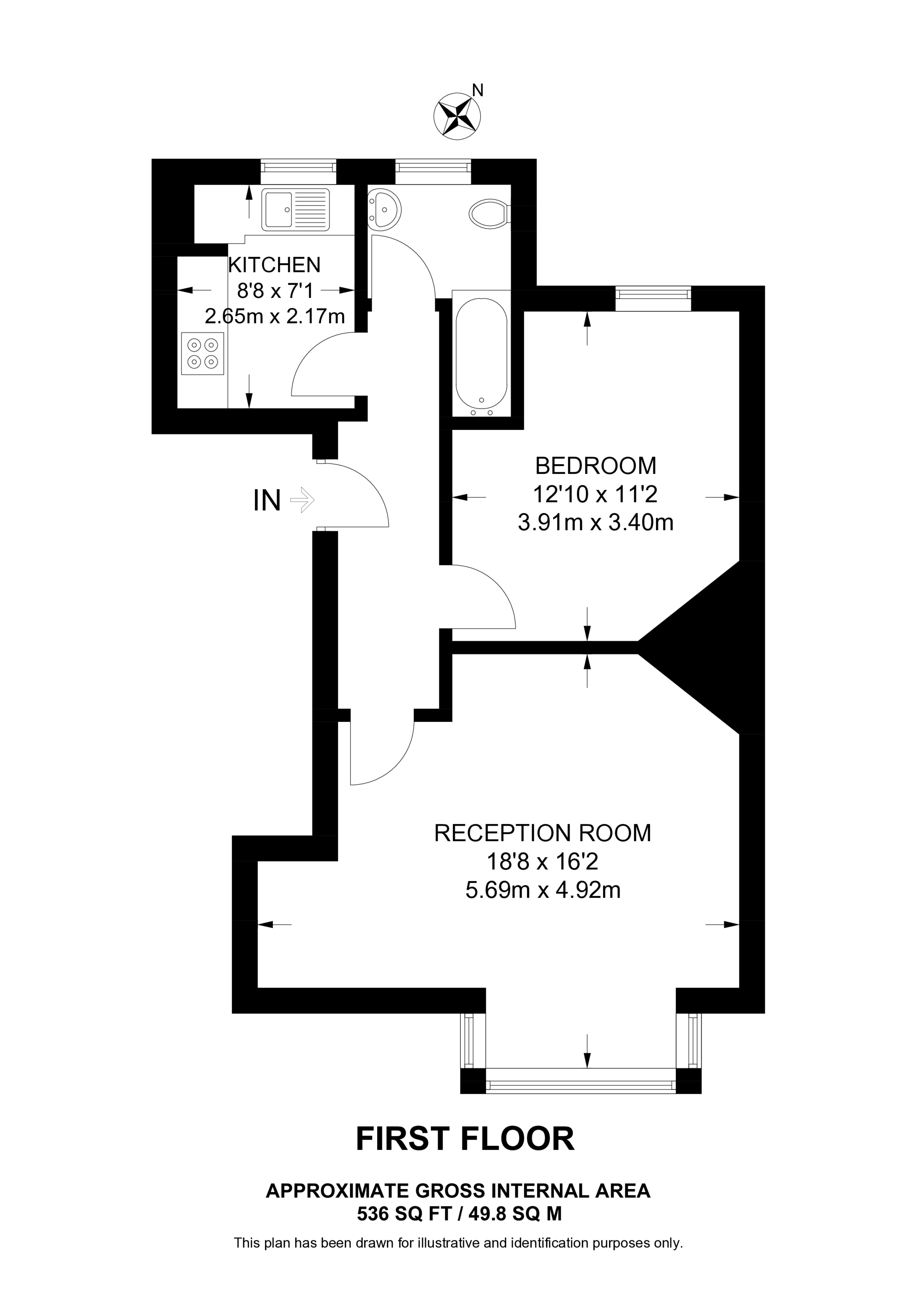Lewin Road, Streatham floorplan